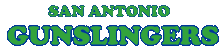 San Antonio Gunslingers logo