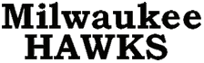 Milwaukee Hawks logo