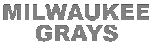 Milwaukee Grays (1878) logo