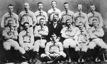1890 NL Champions <br> Brooklyn Bridegrooms