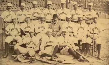 1891 National League Champions <br> Boston Beaneaters