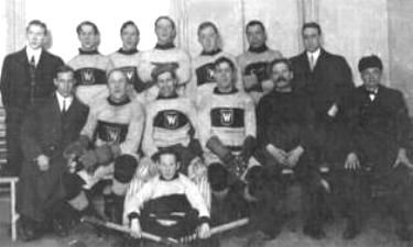 1909/10 Stanley Cup Champions <br> Montreal Wanderers