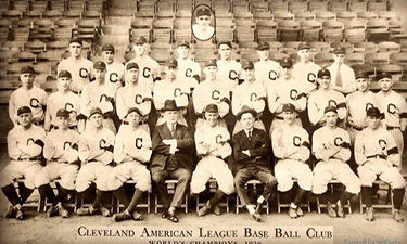 1920 World Champions <br> Cleveland Indians