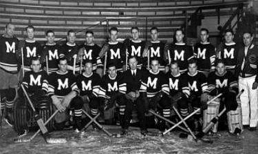 1934/35 Stanley Cup Champions  <br> Montreal Maroons