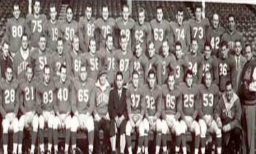 1953 NFL Champions <br> Detroit LIons