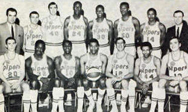 1967/68 ABA Champions <br> Pittsburgh Pipers