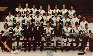 1972/73 AVCO Cup Champions <br> New Engalnd Whalers