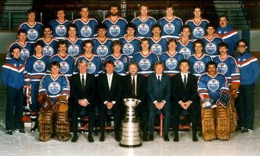1983/84 Stanley Cup Champions <br> Edmonton Oilers