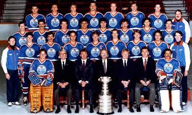 1984/85 Stanley Cup Champions <br> Edmonton Oilers