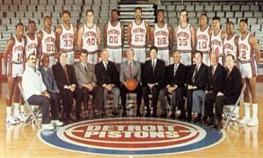 1989/90 NBA Champions <br> Detroit Pistons