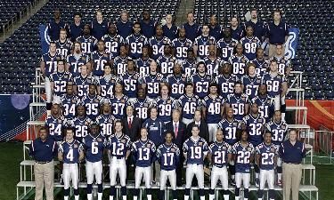 Super Bowl XXXVIII Champions (2003) <br> New England Patriots