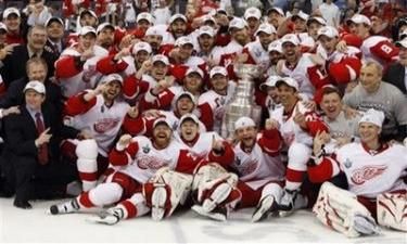 2007/08 Stanley Cup Champions <br> Detroit Red Wings