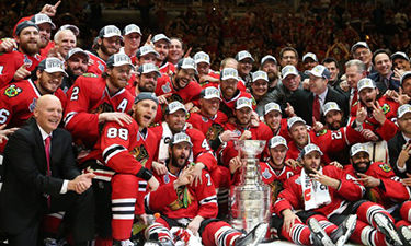 2014/15 Stanley Cup Champions <br> Chicago Black Hawks