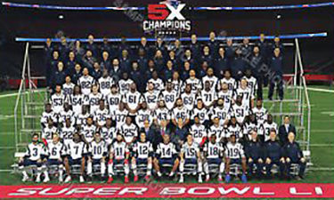 Super Bowl LI Champions (2016) <br> New England Patriots