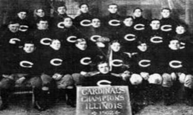 1902 Illinois Football Champions <br> Rancine Cardinals