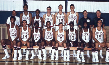 1970/71 NBA Champions <br> Milwaukee Bucks