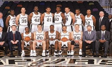 2002/03 NBA Champions <br> San Antonio Spurs