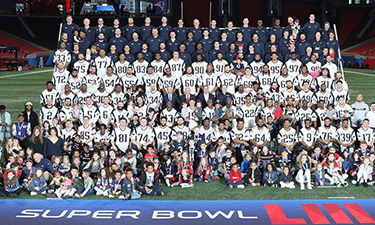 Super Bowl LIII Champions (2018) <br> New England Patriots